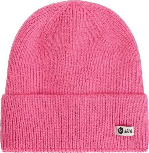 Daily 7 Beanie W. Lining Pink 54 Daily 7 Beanie W. Lining Pink 54