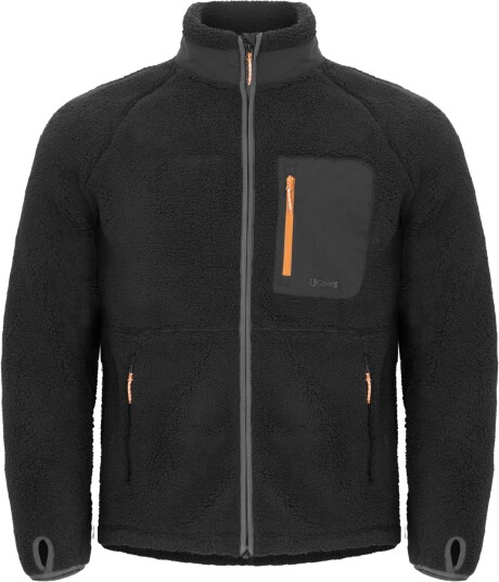Urberg Soft Pile Fleece Sweater Men Black Beauty XXXL