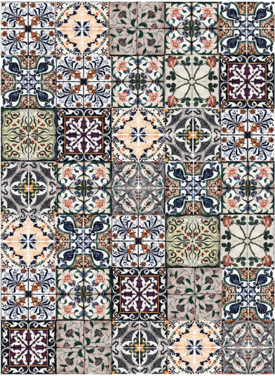 Wilton teppe Tierra multi Størrelse: 200 x 280 cm