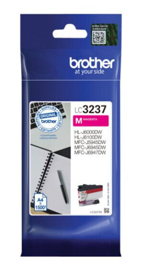 Brother LC3237M blekkpatron - LC3237M Original - Magenta 30 ml