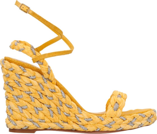 Aquazzura Dame Sko Gul 37 EU,