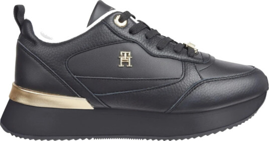 Tommy Hilfiger Dame Sko Svart 37 EU,