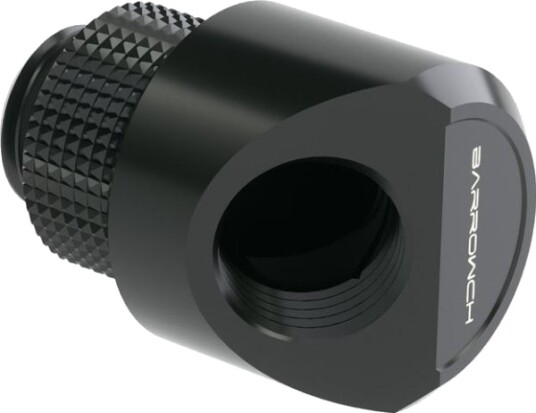 Barrow-Adapter 45 Grader G1/4 Tommer Hann Til G1/4 Tommer Hunn Roterbar Svart Barrow-Adapter 45 Grader G1/4 Tommer Hann Til G1/4 Tommer Hunn Roterbar Svart