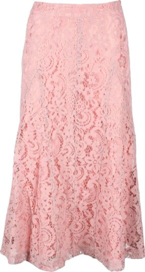 Semicouture Dame Skjørt Rosa L,