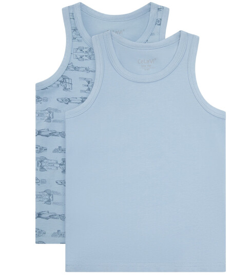 CeLaVi Undershirt 2-Pack Blue 80