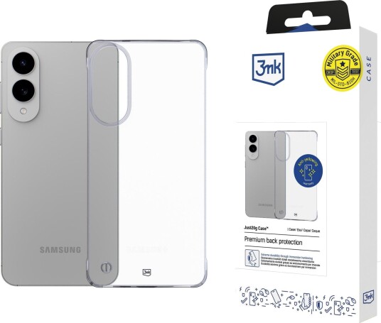 3mk Just20g gjennomsiktig deksel til Samsung Galaxy S25 Edge – gjennomsiktig