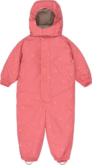 Konges Sløjd Vinterdress - Nærbilde - Cherry Berry Dot - Konges Sløjd - 5 år (110) - Vinterdress - Rosa