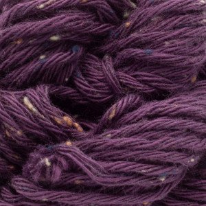 Erika Knight Gossypium Cotton Tweed Garn 10 Plomme Erika Knight Gossypium Cotton Tweed Garn 10 Plomme
