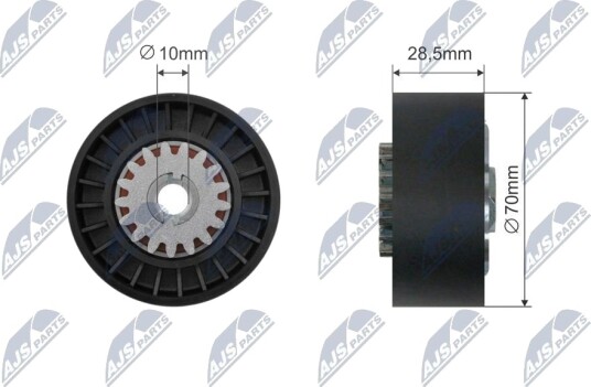 Strammehjul kilerem NTY RNK CT 057