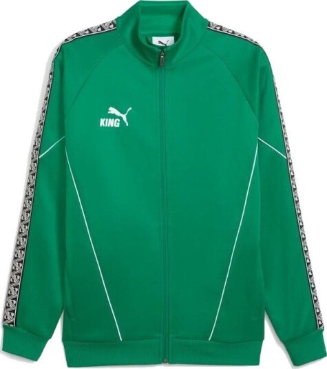 PUMA Treningsjakke teamKING Anthem Grønn/PUMA White/PUMA Svart Barn størrelse 140 cm