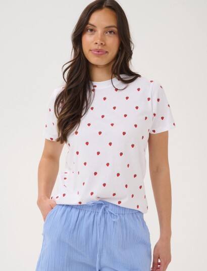 Saint Tropez Emilysz T Shirt   White   S