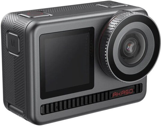 AKASO Brave 8 Action Kamera 4K/60fps & 48MP med Sobbel Skjerm - Svart AKASO Brave 8 Action Kamera 4K/60fps & 48MP med Sobbel Skjerm - Svart