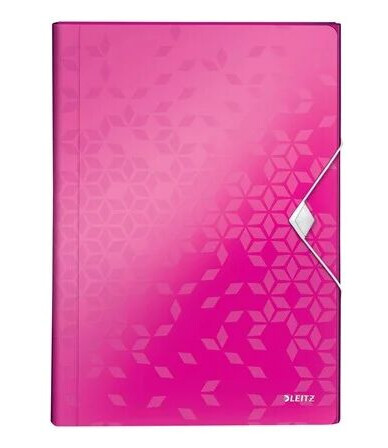 Leitz Prosjektmappe WOW PP Rosa Leitz Prosjektmappe WOW PP Rosa