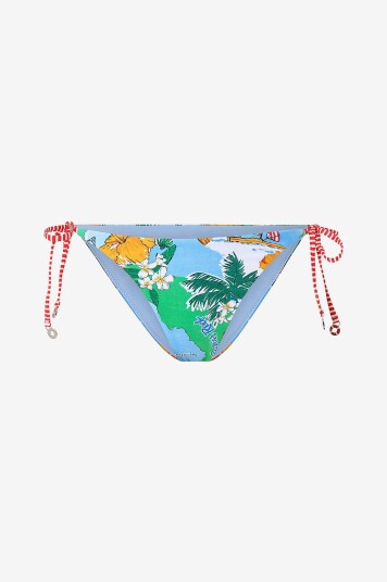 Seafolly Bikiniunderdeler Tie Side Rio Pant Blå