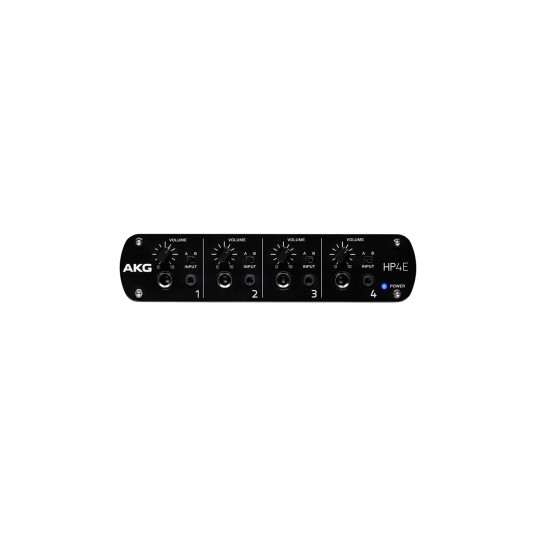 AKG Hp4e 4-Kanals Hodetelefonforsterker