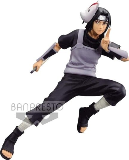 Banpresto Naruto Shippuden Vibration Stars Itachi Uchiha Figur 16 cm