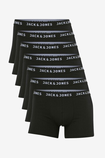 Jack & Jones Boksershorts jacHuey Trunks 7 pakning Svart