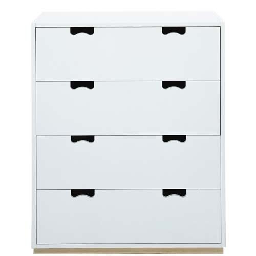 Asplund Snow A Kommode Hvit / Eik