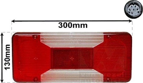 VAN WEZEL 2815925 Baklykt