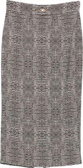 Elisabetta Franchi Dame Skjørt Grå S, Elisabetta Franchi Dame Skjørt Grå S,