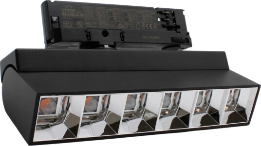 Ledlife 36W 3 faset RA92 justerbar LED lysskinne Sort 23,5 cm Kulør : Varm