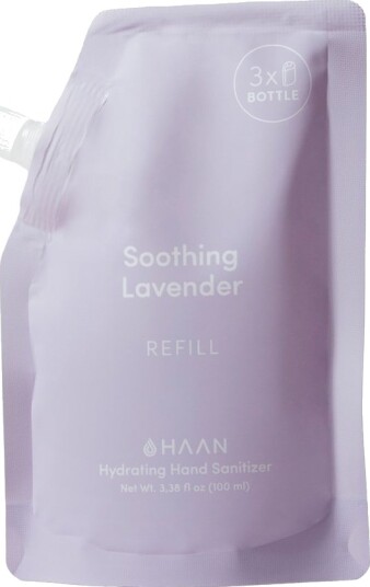 HAAN Hand Sanitizer Soothing Lavender Refill 100ml HAAN Hand Sanitizer Soothing Lavender Refill 100ml