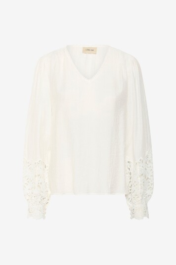 Cream Bluse crTina Hvit