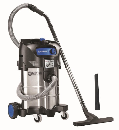 Nilfisk ATTIX 40-01 PC INOX Grovstøvsuger 1500 W Rustfritt Stål