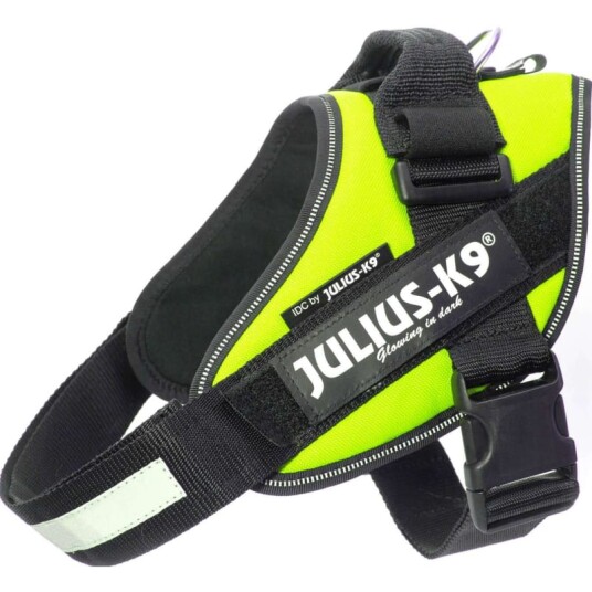 Julius-K9 Idc Harness Size 4 Size 4, Neon Green