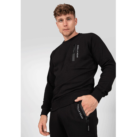 Newark Sweater, Black Svart X-large