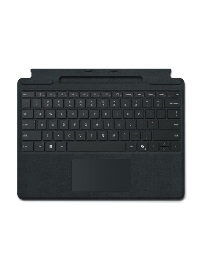 Microsoft Surface Pro Keyboard keyboard with trackpad accelerometer Surface Slim Pen 2 storage and charging tray QWERTZ Swiss black Input Device Tastatur Sveitsisk Svart Microsoft Surface Pro Keyboard keyboard with trackpad accelerometer Surface Slim Pen 2 storage and charging tray QWERTZ Swiss black Input Device Tastatur Sveitsisk Svart