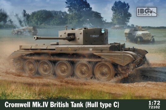 IBG Cromwell Mk.IV Militær Modelltank Skrogtype C Byggesett 1:72