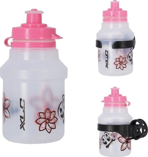 XLC Water bottle kids 350ml Pink