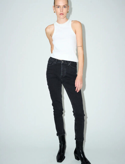 Tomorrow Trw-Hepburn Jeans Wash Original Bla - Black - 26 x 30