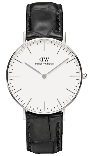 Daniel Wellington DW Klokke Classic Reading 36mm Sølv Daniel Wellington DW Klokke Classic Reading 36mm Sølv
