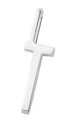 Design Letters Archetype Charm 10 mm Silver A-Z T