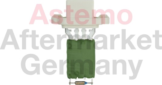 Motstand, kupévifte ASTEMO 2502541 Motstand, kupévifte ASTEMO 2502541
