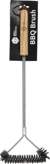 BBQ Brush Long 54 cm Børstehode i rustfritt stål
