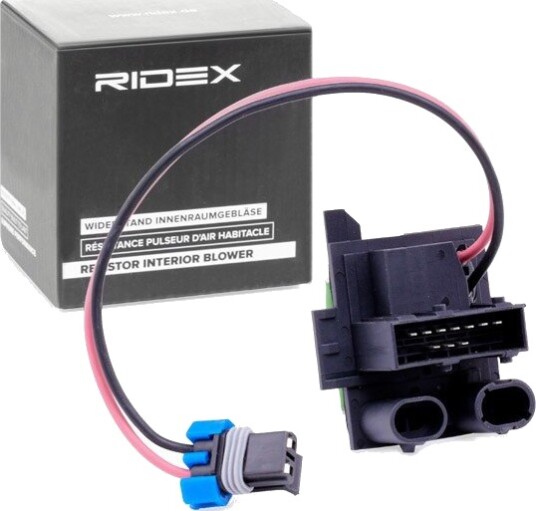 Motstand, kupévifte RIDEX 2975R0018