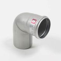 Blücher EuroPipe 87,5° Bøy Ø75 mm Rustfritt Stål