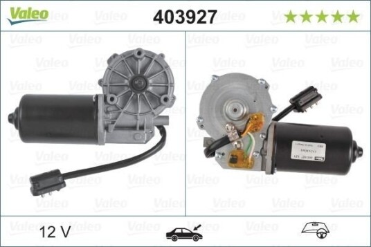 VALEO 403927 Vindusviskermotor