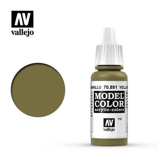 Vallejo Model Color 70.881 Grønn Gult 18ml Akrylmaling