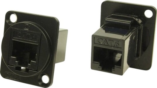 Xlr-Adapter Utp Rj45 Cat6 Adapter Innfelt Cp30222mb Cliff Innhold: 1 Stk Xlr-Adapter Utp Rj45 Cat6 Adapter Innfelt Cp30222mb Cliff Innhold: 1 Stk
