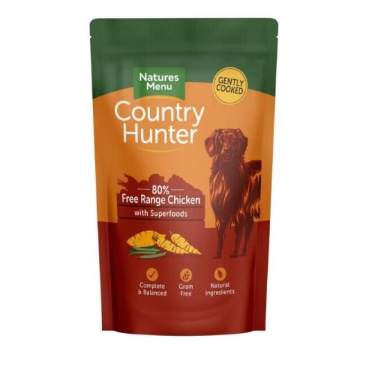 Natures Menu Natures:Menu Country Hunter Dog Free Range Chicken 150 G