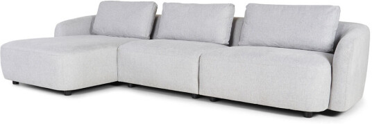 Bergen 2 personers sofa venstrevendt lysegrå.