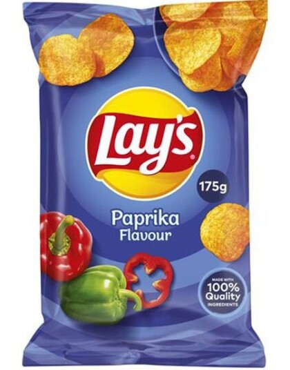 Lay"s Paprika Potetgull 175g Lay"s Paprika Potetgull 175g