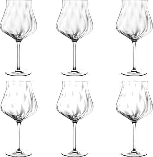 Holmegaard  Glorious rødvinsglass 74 cl 6 stk