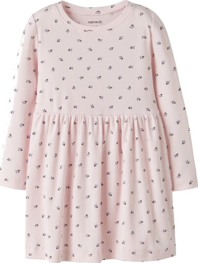 Name It Kjole NmfNicole Regndråper på Roses Name It 2 år (92) Kjole Rosa