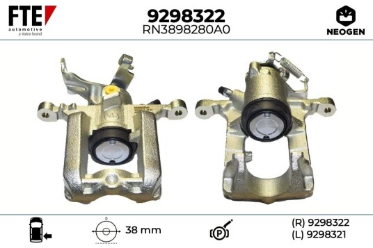 FTE 9298322 Bremsecaliper FTE 9298322 Bremsecaliper