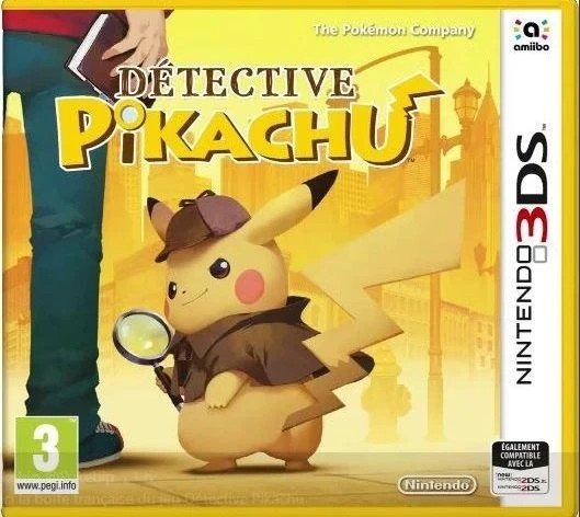 Detective Pikachu Nintendo 3DS Spill